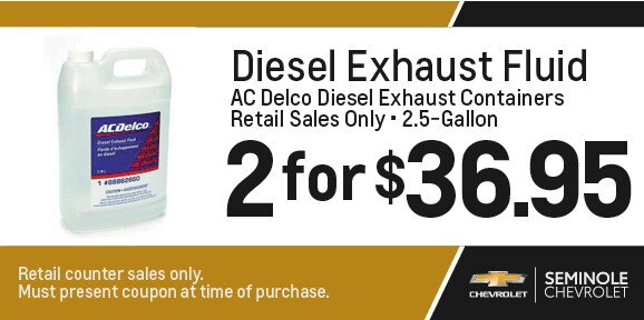 Orlando Chevrolet Parts Coupon