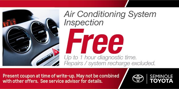 AC Inspection Coupon, Orlando Automotive Service Air Conditioning System Inspection Coupon, Orlando Automotive Service