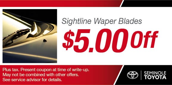 Wiper Blade Replacement Service Coupon, Sanford, FL Automotive Service Wiper Blade Replacements Service Coupon, Sanford, FL Automotive Service Special