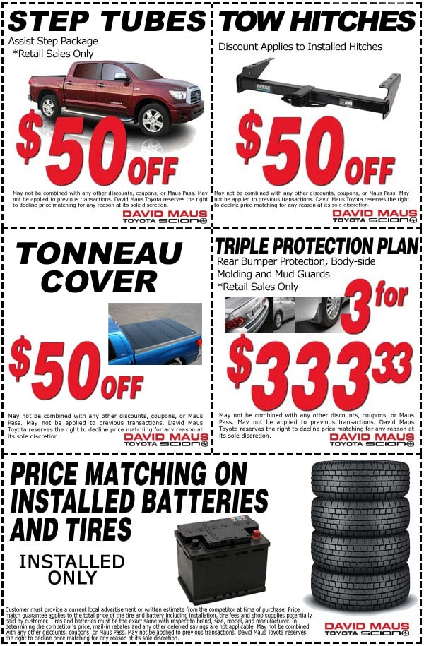 Www toyota service coupons