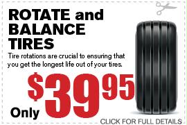 Rotate & Balance Tires