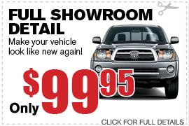 Full Showroom Detail