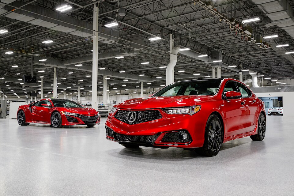 2020 Acura TLX Parked in New Orleans