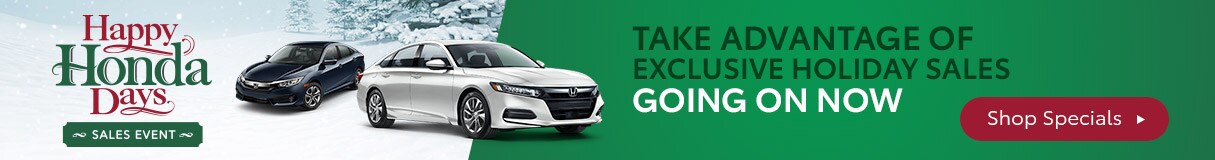 Happy Honda Days Specials