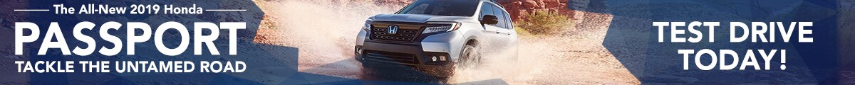2019 Honda Passport Test Drive Today