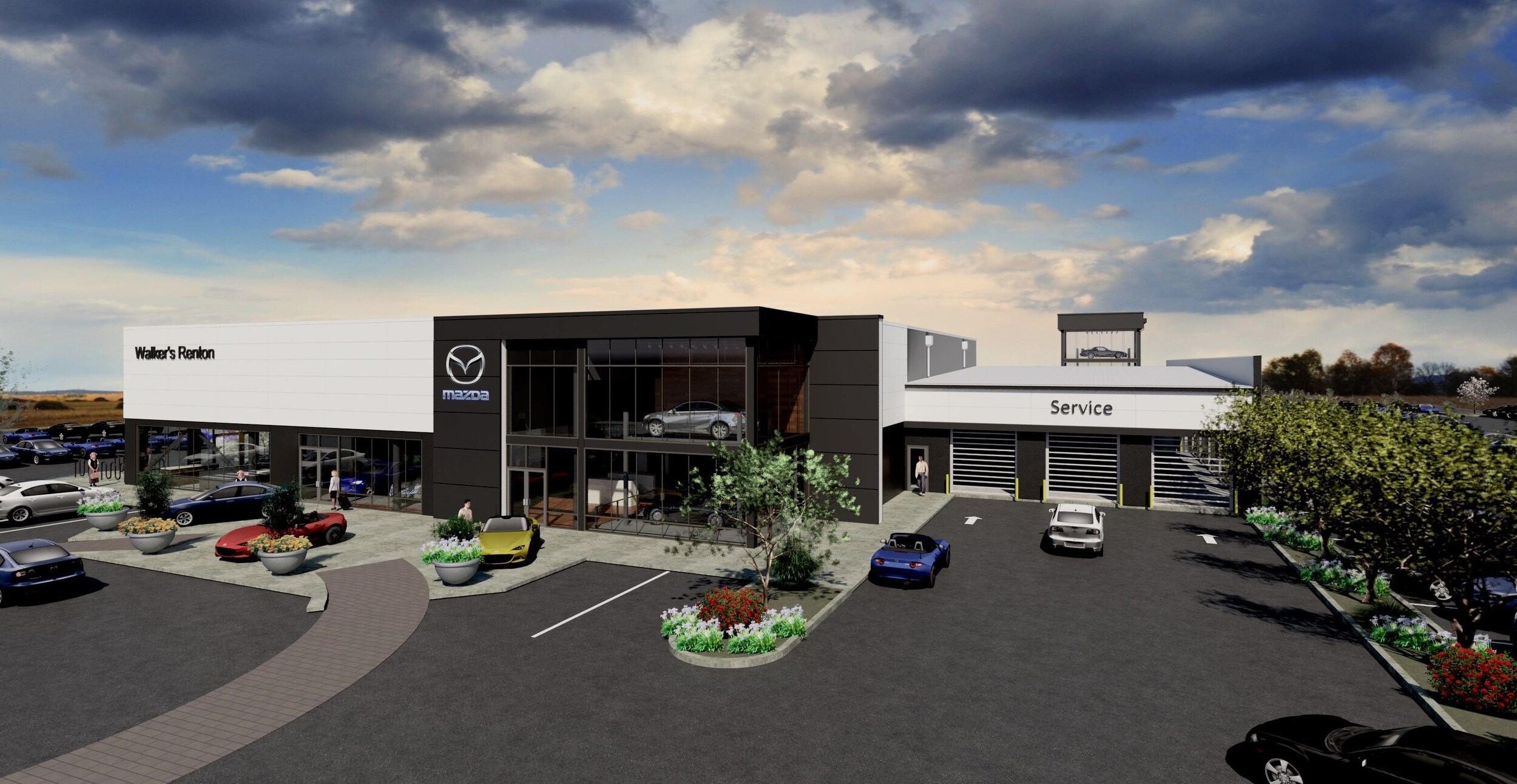 Walker's Renton Mazda New Store