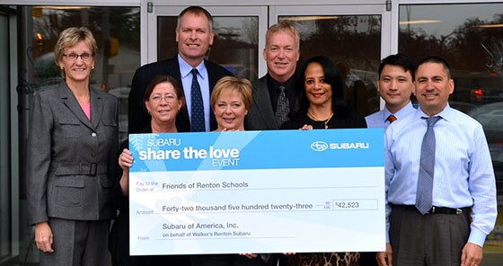 2015 Subaru Share the Love Check