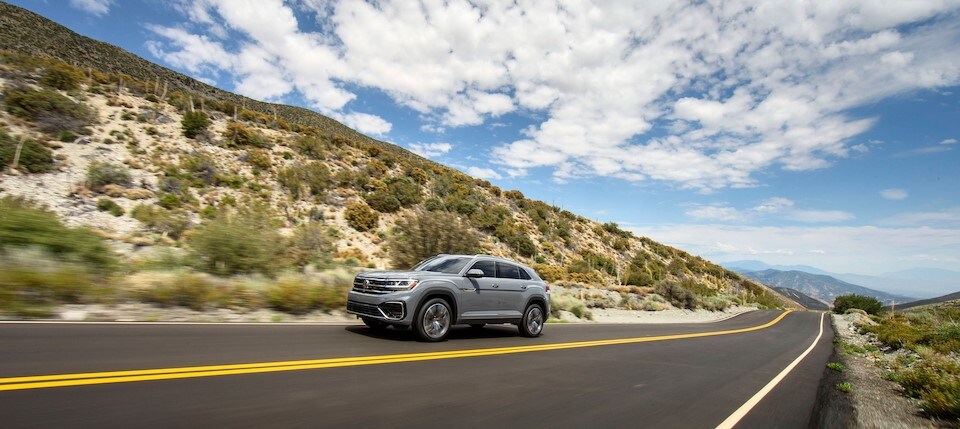 New VW Atlas CrossSport driving in Metairie, Louisiana