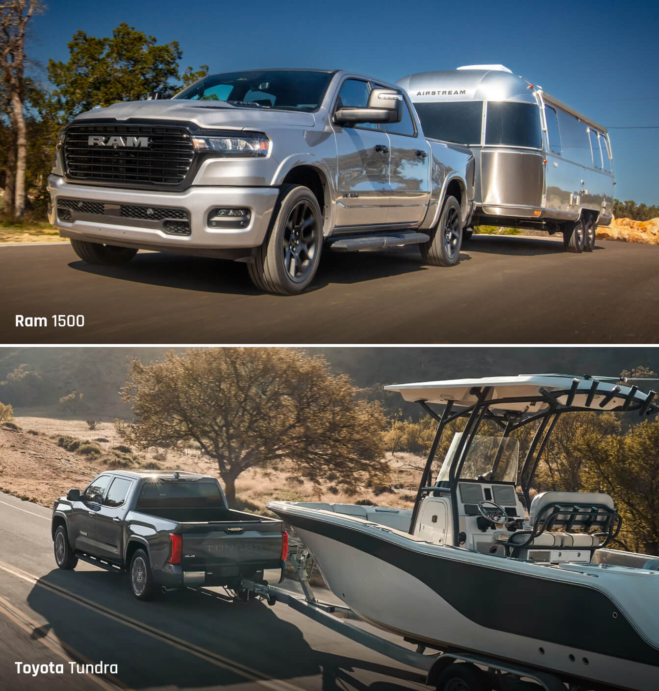 Ram 1500 vs. Toyota Tundra Towing Capabilities