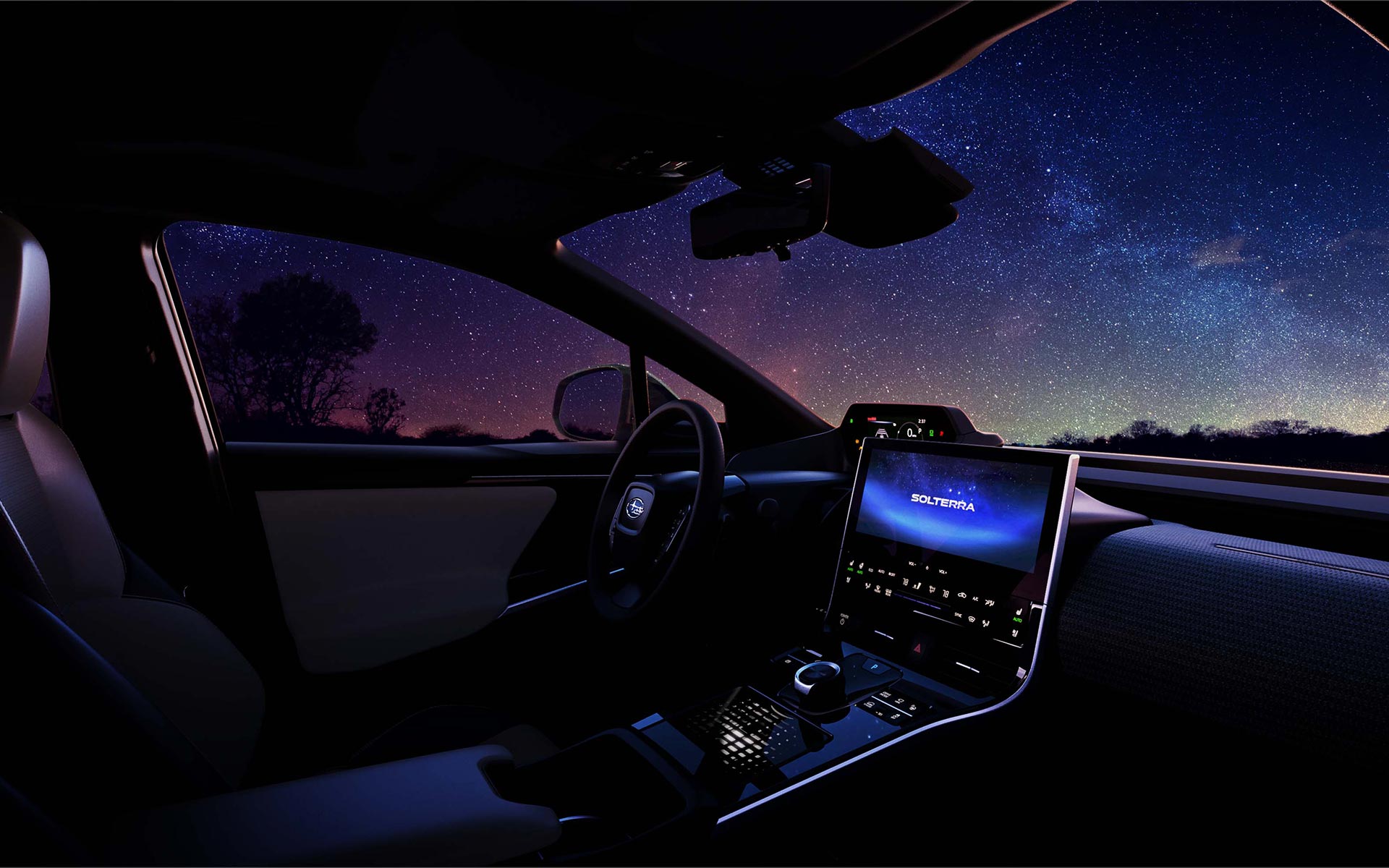 2023 Subaru Solterra Interior First Look