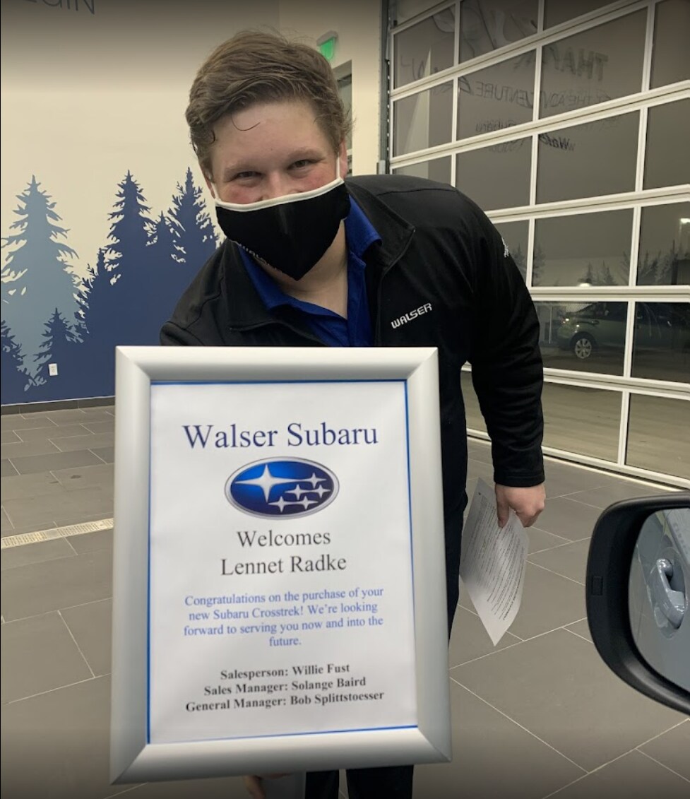Walser Subaru Pre-Order customer, Lennet Radke's experience with Pre-Ordering.