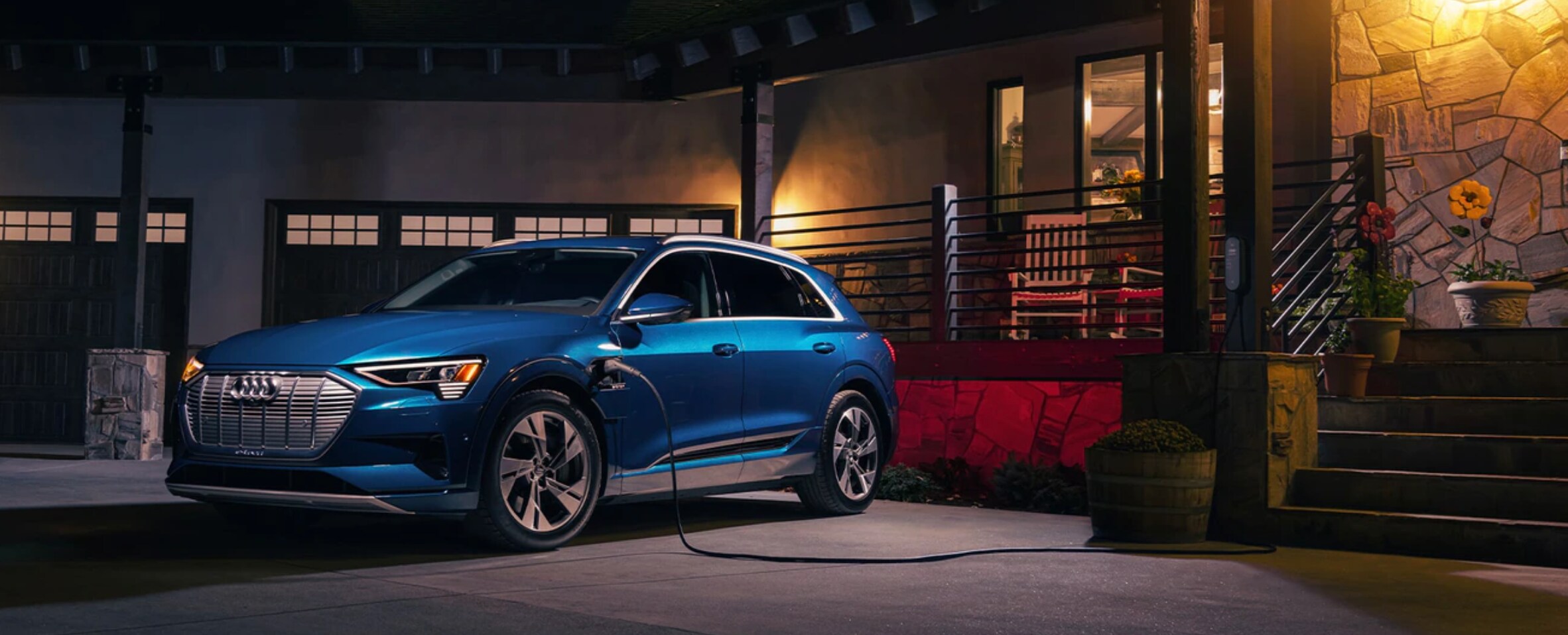 Audi e-tron home charging Audi e-tron home charging