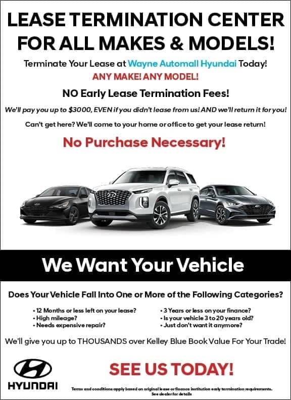 Lease Return | Wayne Hyundai