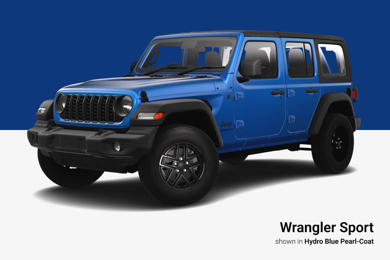 2025 Jeep Wrangler Towing Capacity by Trim: Sport