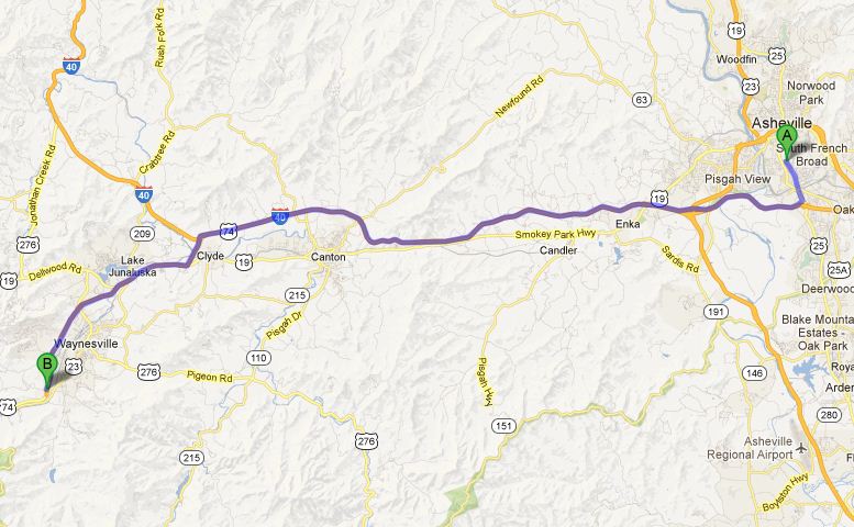 2013-02-21 13-48-38_Biltmore Ave, Asheville, NC to 280 Hyatt Creek Rd, Waynesville, NC 28786 - Googl.jpg