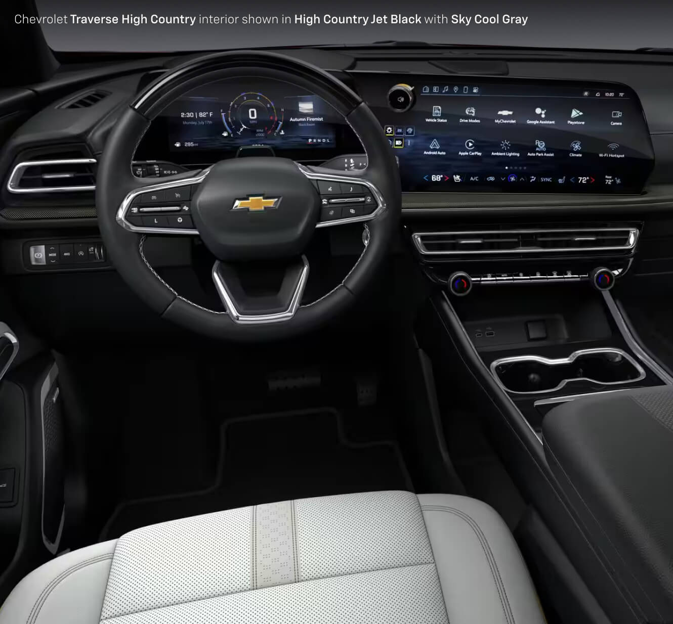 2025 Chevy Traverse Interior Colors
