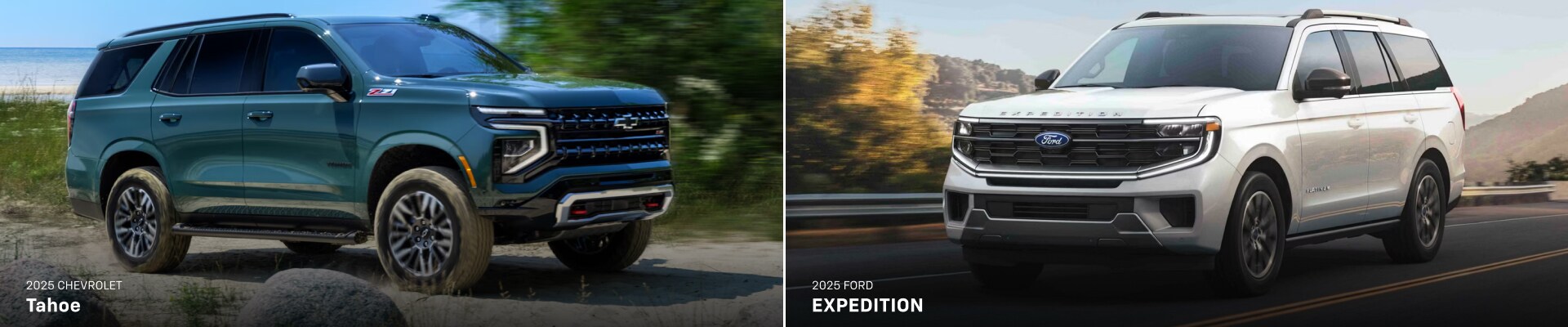 chevy tahoe vs ford expedition