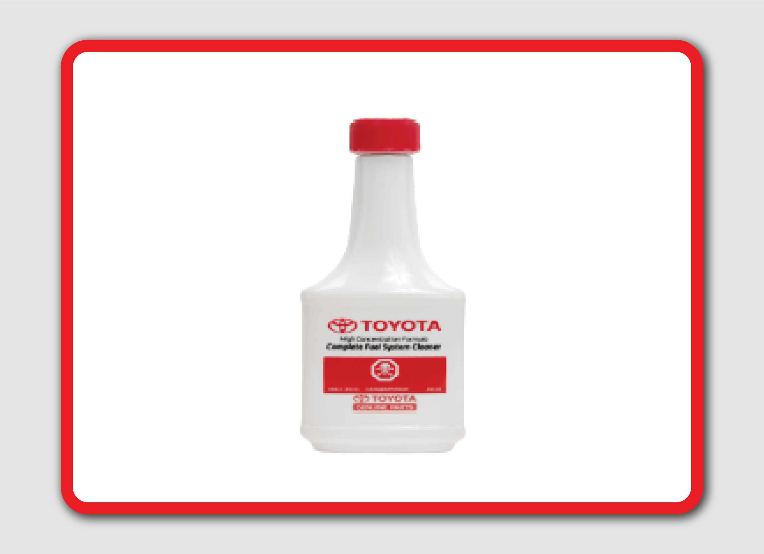 Toyota Genuine Complete Fuel System Cleaner