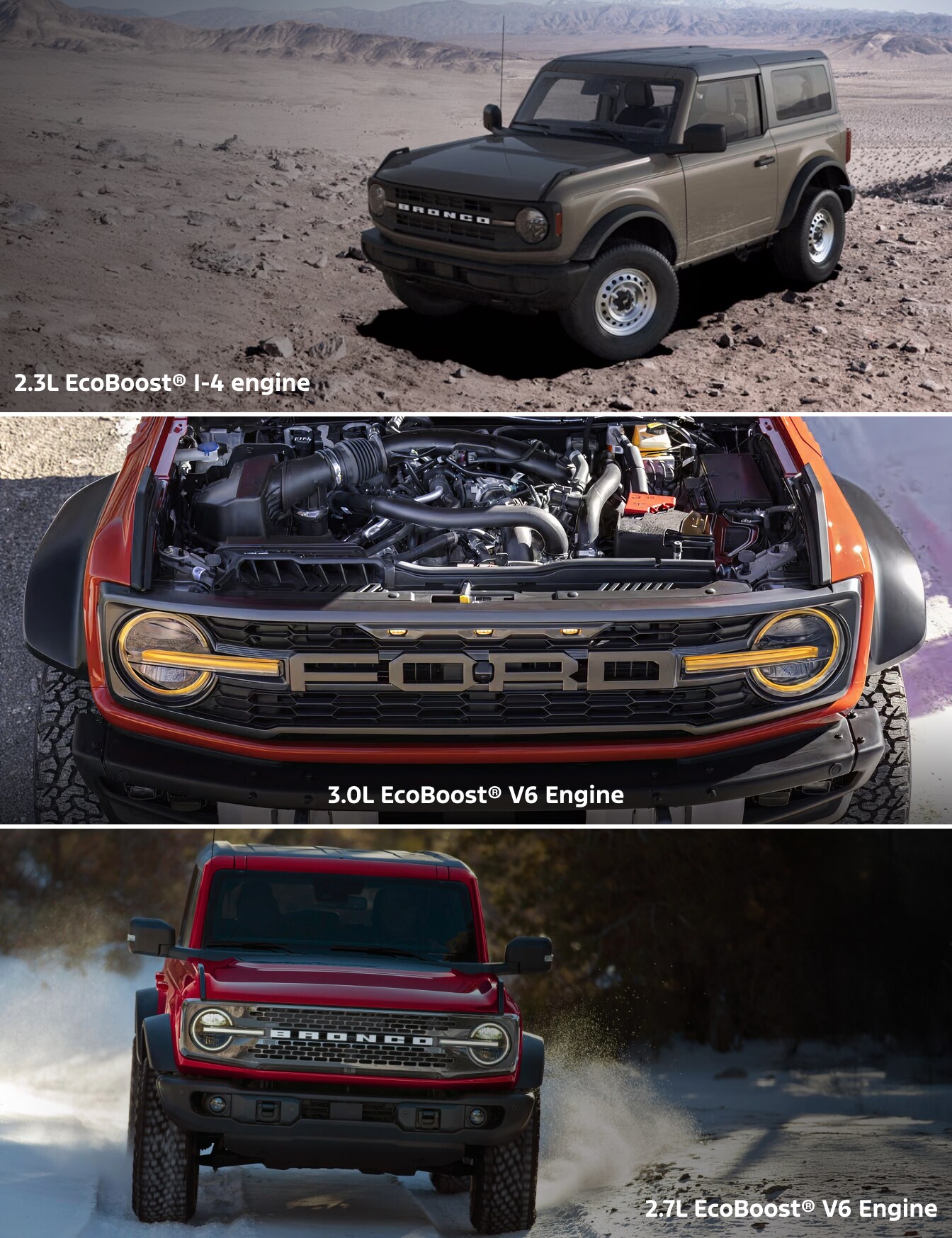 What Makes Each Ford Bronco Engine Unique?