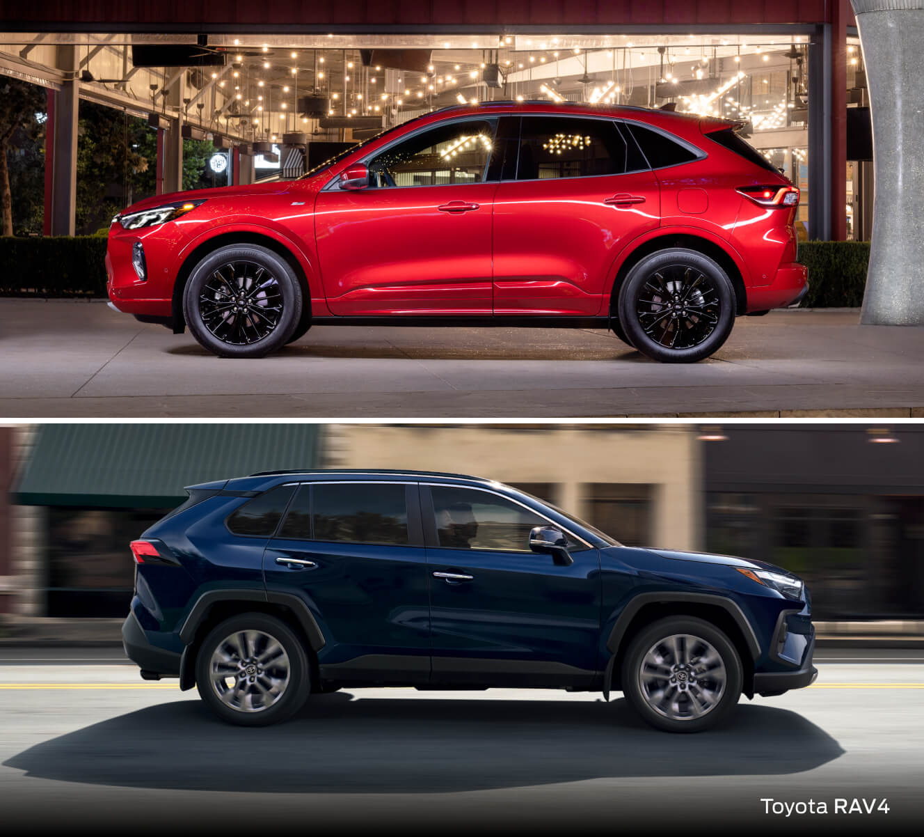 Toyota RAV4 vs. Ford Escape Size