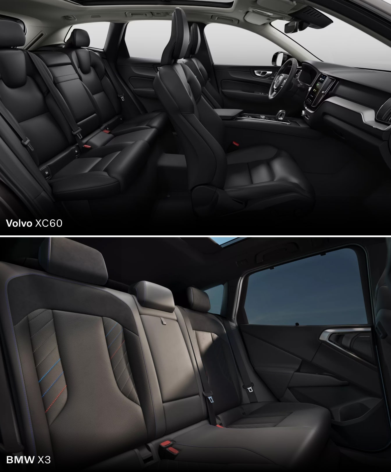 Volvo XC60 vs. BMW X3: Safety & Price