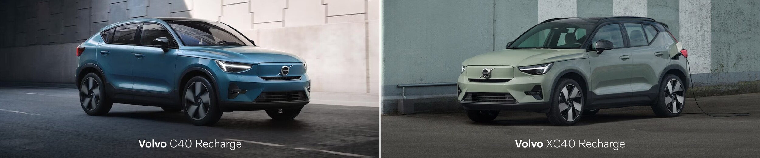 Volvo C40 Recharge vs XC40 Recharge