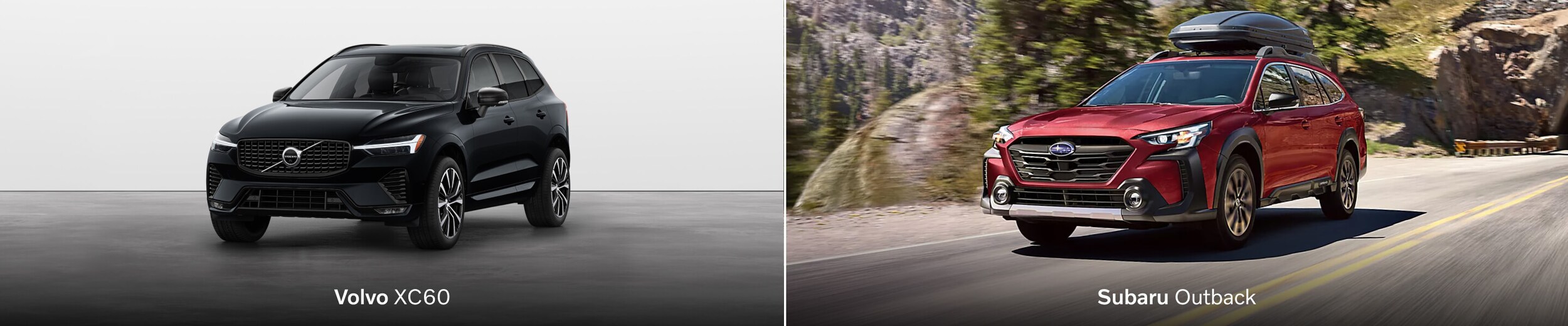 Volvo XC60 vs Subaru Outback