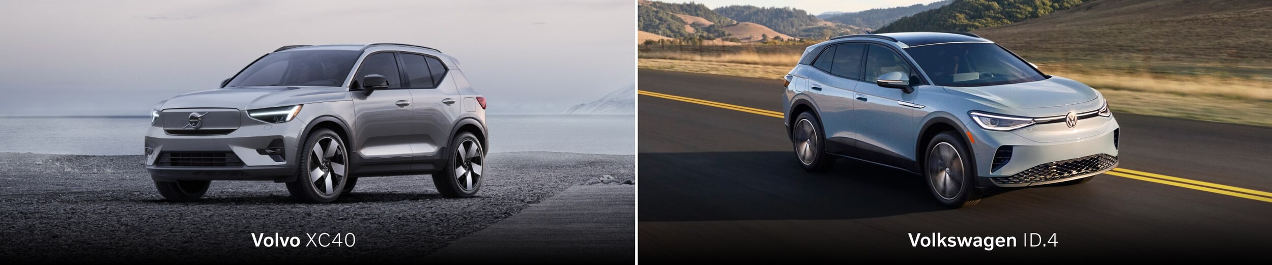 Volvo XC40 vs VW ID.4