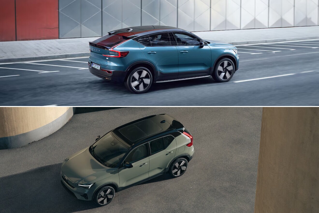 Volvo C40 Recharge vs. Volvo XC40 Recharge Range