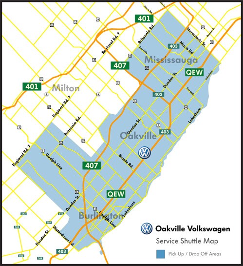 Shuttle Service Map Complimentary Service Shuttle Map
