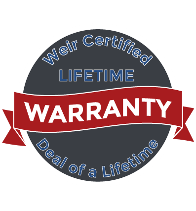 Weir-Certified-Lifetime-Warranty