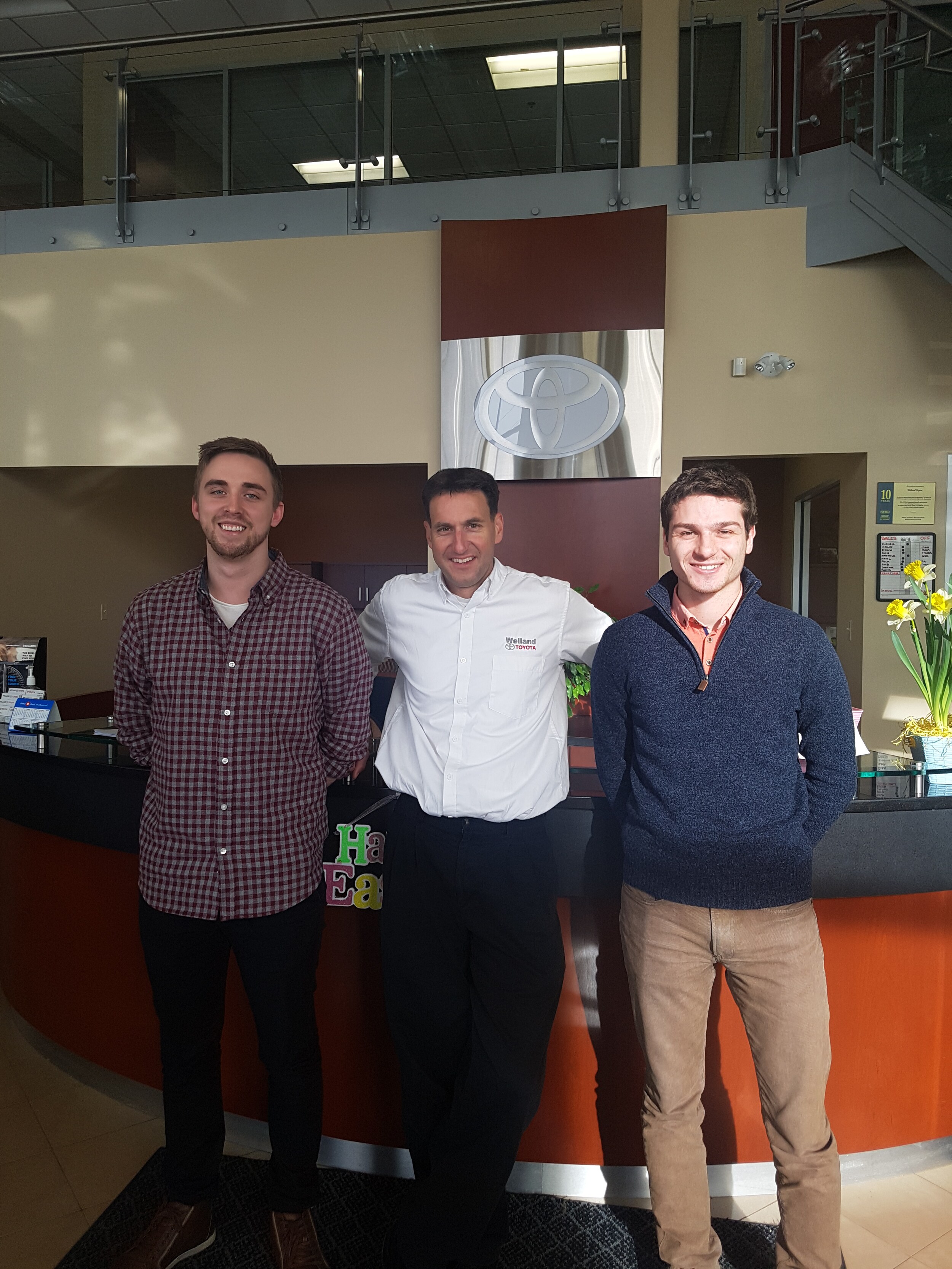 brock students at Welland Toyota.jpg