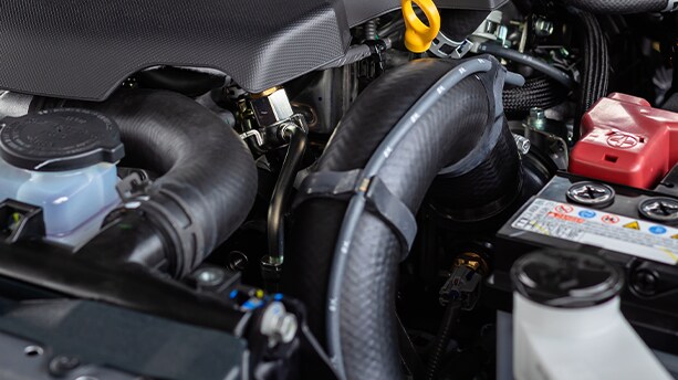 How to prepare your Hyundai for the winter season in Henrico, VA at West Broad Hyundai | Close up of car hoses inside of the engine bay