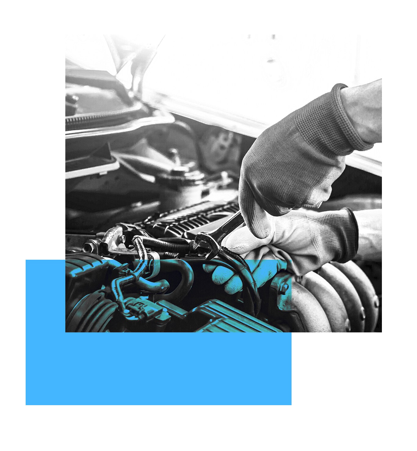 Vehicle Warranty Information at West Broad Hyundai in Henrico, VA | Two hands working on engine bay with a ratchet