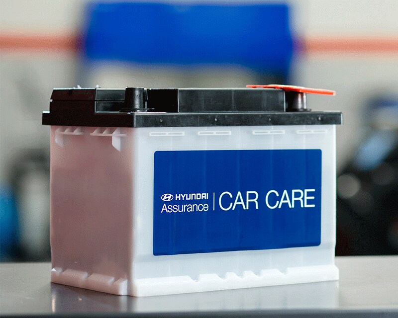 3 Main Benefits of Using OEM parts for your vehicle at West Broad Hyundai in Henrico, VA | Hyundai Genuine Accessories Car Care Battery Sitting on Table