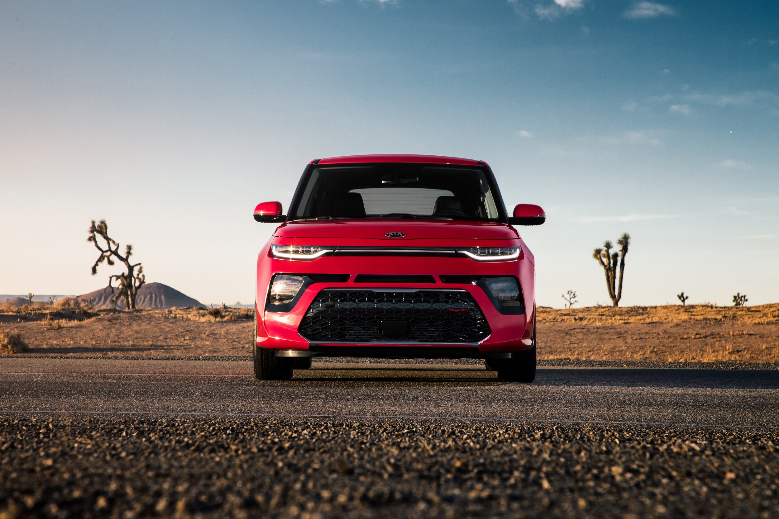 West Broad Kia is a Kia Dealership in Richmond, VA | 2020 Kia Soul parked in the desert
