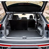 Model Features of the 2021 Volkswagen Atlas Cross Sport at West Broad VW | Atlas Cross Sport trunk's space