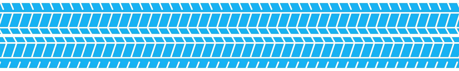 What is a Tire Rotation? at West Broad Volkswagen | Light Blue Tire Track Illustration