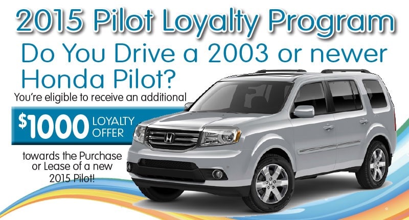 Honda owner loyalty program