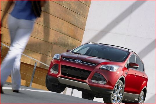 2013 ford escape exterior red