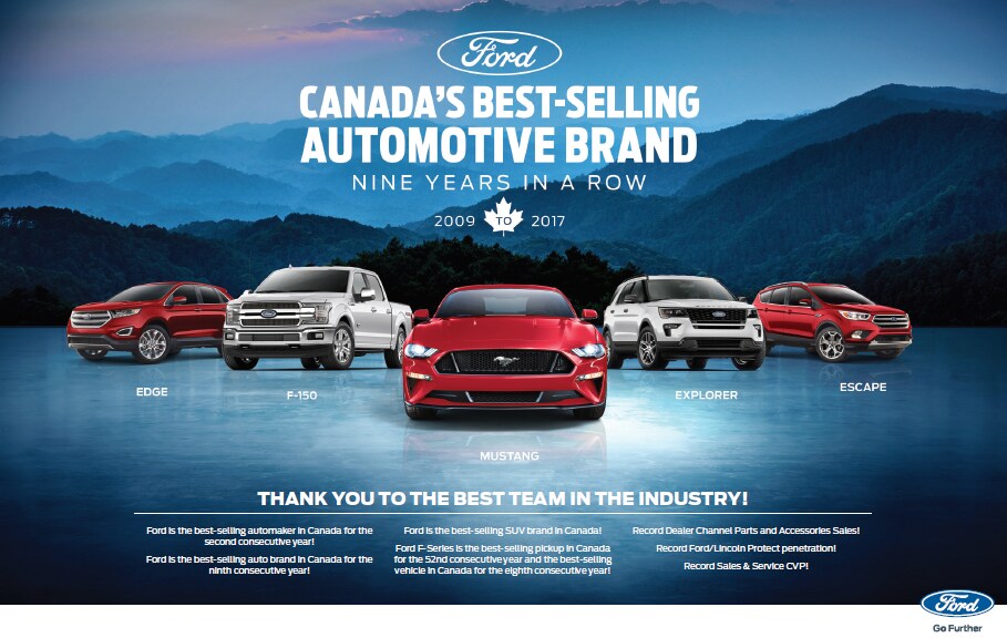 Canada-s Best Selling Automotive Brand
