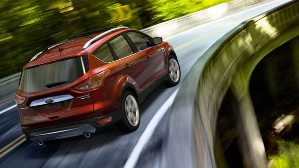 2014 Ford Escape S Exterior Rear View 2014 Ford Escape S Exterior Rear View