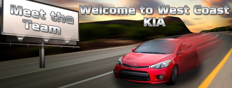 Meet the Team at West Coast Kia