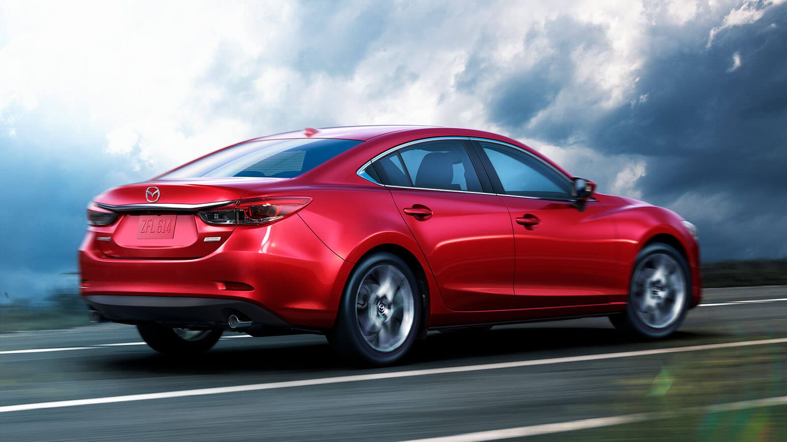 2016 Mazda6 Exterior Rear End 2016 Mazda6 Exterior Rear End