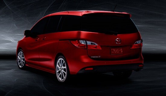 2014 Mazda5 Exterior Rear 2014 Mazda5 Exterior Rear