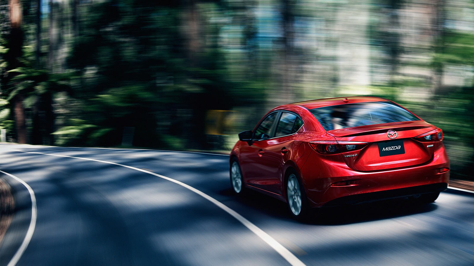 2015 Mazda3 GT Exterior Rear End 2015 Mazda3 GT Exterior Rear End