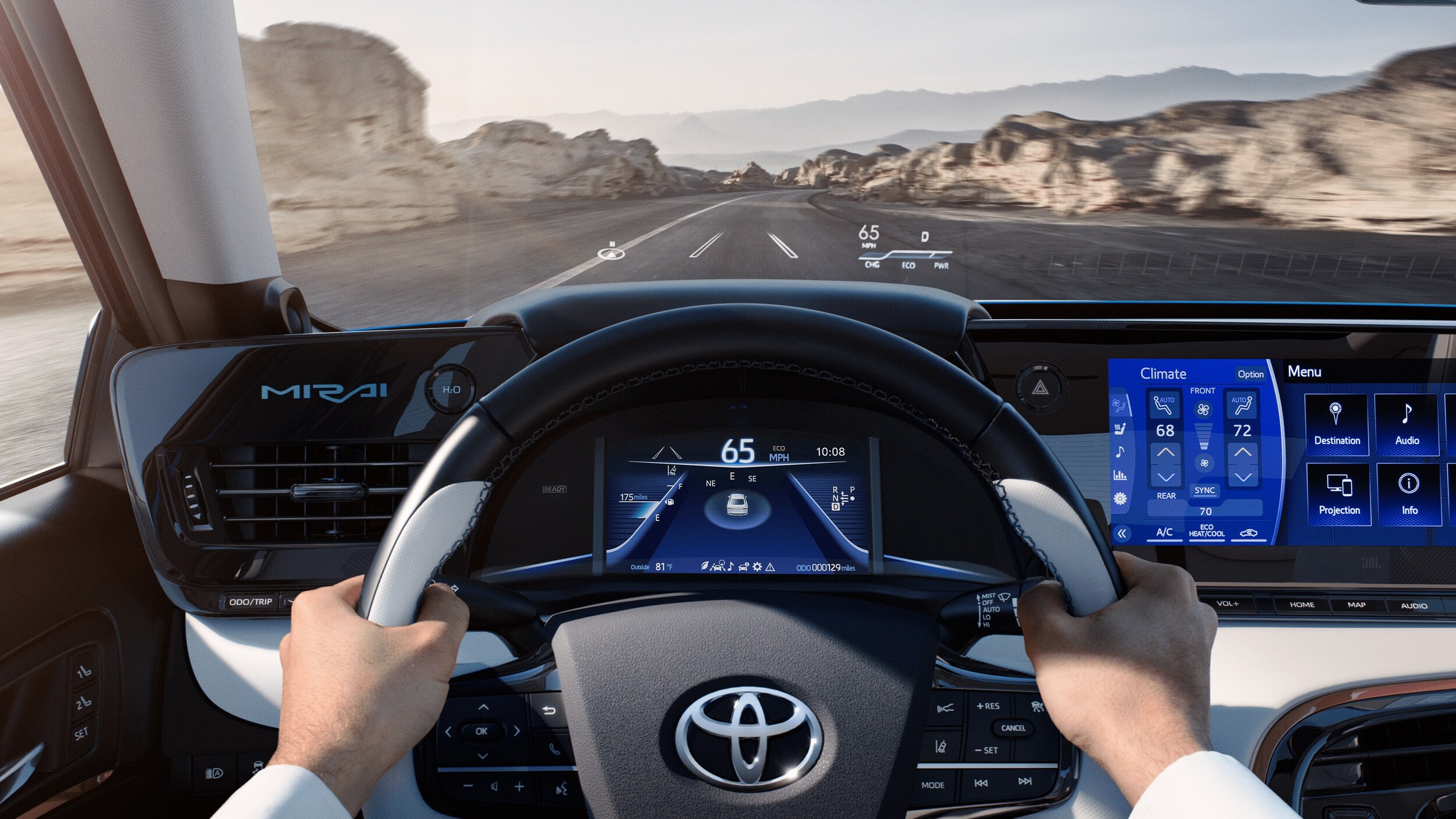 2021 Toyota Mirai Interior