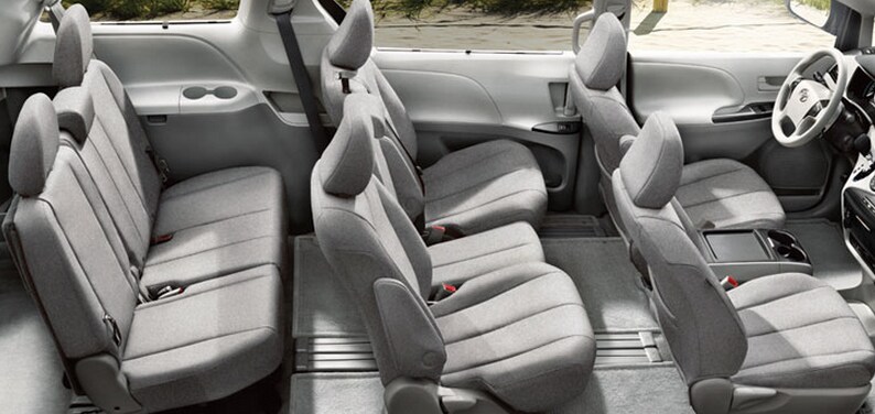 2014 Toyota Sienna Interior Seating 2014 Toyota Sienna Interior Seating