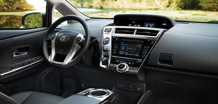 2017 Toyota Prius v Interior Dashboard