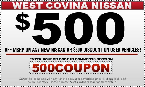 West covina nissan coupon #8